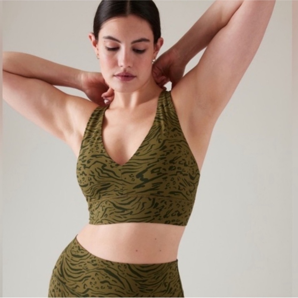 NWT Athleta Transcend Plunge Bra D-DD